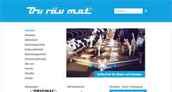 Desktop Screenshot of duraeumat.de